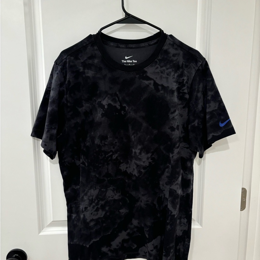 Nike Womens Black Tie-Dye Shirt - USA